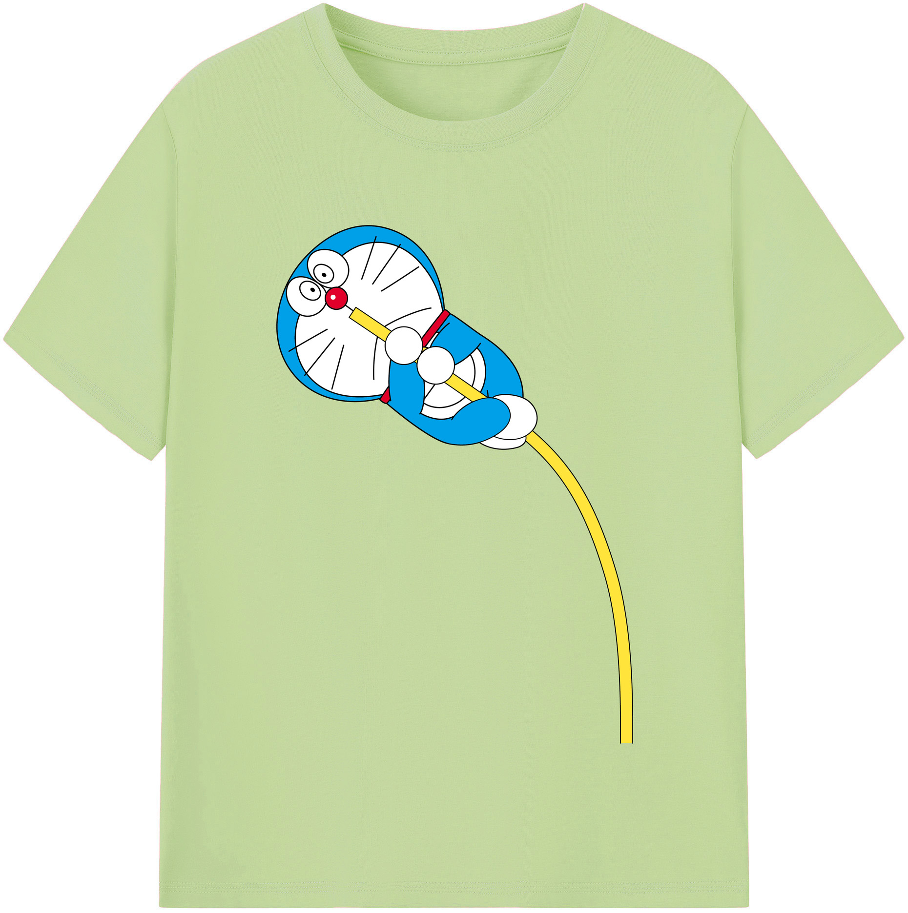 （画像用） ドラえもん Doraemon 綿100％半袖Tシャツ（フロントプリント）